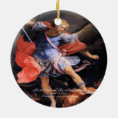 Décoration En Céramique Saint Michel l'Archange (Dos)