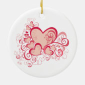 Décoration En Céramique Saint Valentin (Dos)