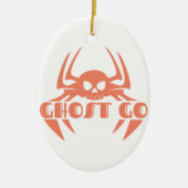 Décoration En Céramique Saison Éffrayante de Ghost Go (Devant)