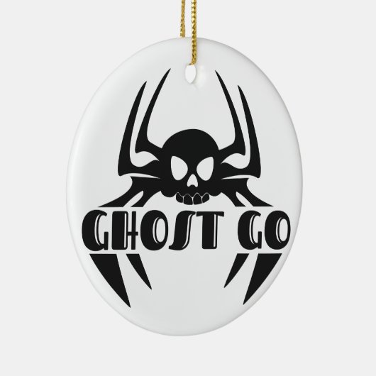 Décoration En Céramique Saison Éffrayante de Ghost Go (Droite)