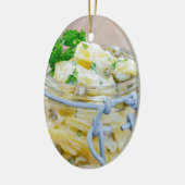 Décoration En Céramique Salade de pommes de terre dans un bocal en bois (Gauche)
