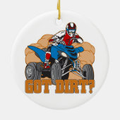 Décoration En Céramique Saleté obtenue ATV (Dos)