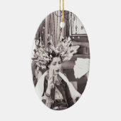 Décoration En Céramique Salon de coiffure rétro (Droite)