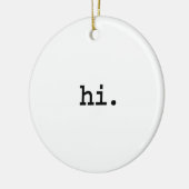 Décoration En Céramique salut (Gauche)