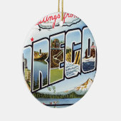 Décoration En Céramique Salutations de l'Oregon (Droite)