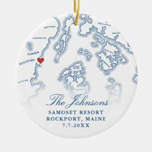 Décoration En Céramique Samoset Resort Rockport Mariage Photo Noël