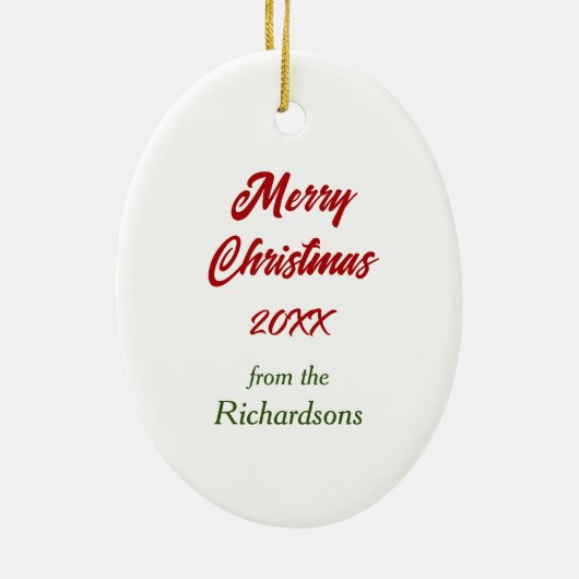 Décoration En Céramique Samoyé Puppy Wicker Pasket Noël (Dos)