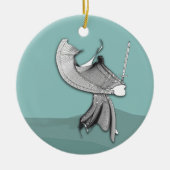 Décoration En Céramique Samurai numérique (Devant)