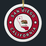 Décoration En Céramique San Diego Californie<br><div class="desc">San Diego Californie</div>