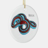 Décoration En Céramique San Francisco garter snake (Droite)