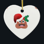Décoration En Céramique santa claus poop emoji<br><div class="desc">noël blanc,  emoji,  noël drôle,  hipster,  saint,  poo emoji,  poop emoji,  rouge,  père Noël,  santa claus,  santa hat,  kitsch,  hipster,  xmas coutume transparente- "noël moche""noël moche""poo emoji""poop emoji""noël santa" mas" noël xmas père Noël saint hipster</div>