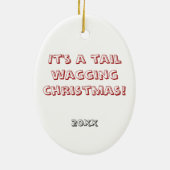 Décoration En Céramique Santa Dog (Dos)