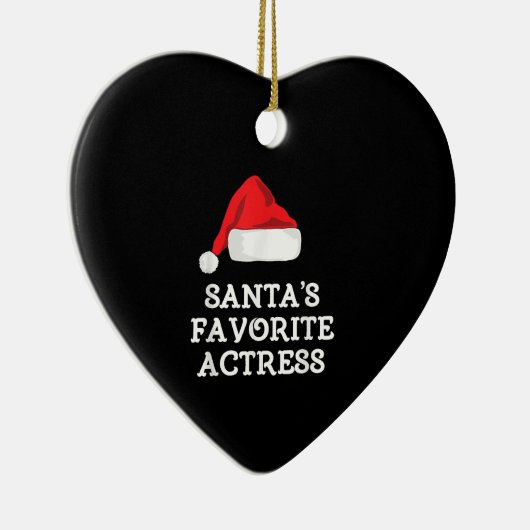 Décoration En Céramique Santas Actrice préférée Noël Actrice intérimaire (Droite)