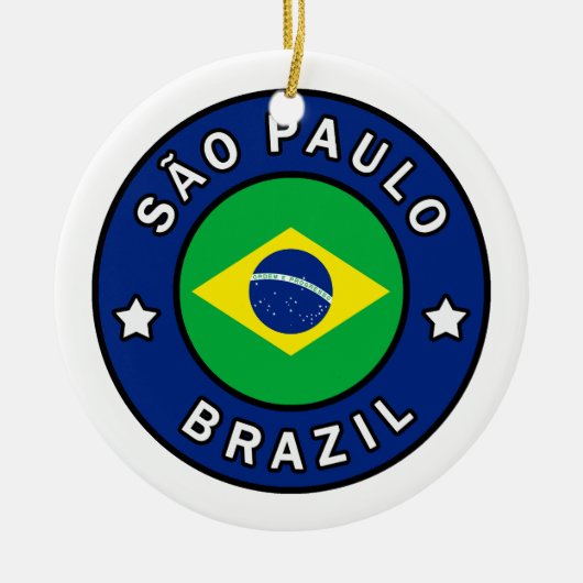 Décoration En Céramique São Paulo Brésil (Devant)