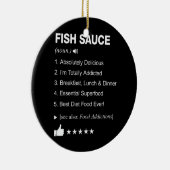 Décoration En Céramique Sauce de poisson Définition Signifiant Drôle (Droite)