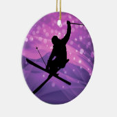 Décoration En Céramique Saut de ski (Droite)