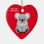Décoration En Céramique Save The Koala Bear (Droite)