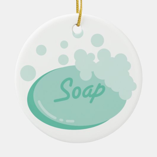 Décoration En Céramique Savon (Devant)