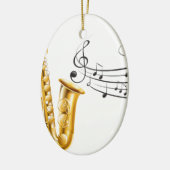 Décoration En Céramique Saxophone (Gauche)