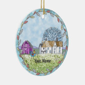 Décoration En Céramique Scène de grange (Droite)