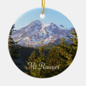 Décoration En Céramique Scenic Mount Rainier Photo (Devant)