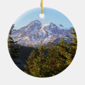 Décoration En Céramique Scenic Mount Rainier Photo (Dos)