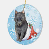Décoration En Céramique Schipperke heureux de Howlidays (Gauche)