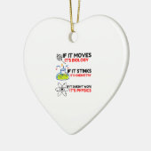 DÉCORATION EN CÉRAMIQUE SCIENCE BIOLOGY CHIMIISTRY PHYSICS (Gauche)