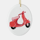 Décoration En Céramique Scooter rouge (Droite)