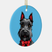 Décoration En Céramique Scottish Terrier (Droite)