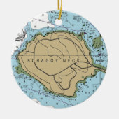 Décoration En Céramique Scraggy Neck Buzzards Bay MA (Devant)