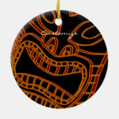 Décoration En Céramique Sculpture Gold Tiki Thunder_Cove (Dos)