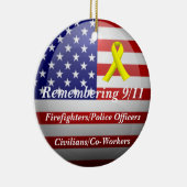 Décoration En Céramique Se rappeler 9/11 (Droite)