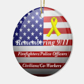 Décoration En Céramique Se rappeler 9/11 (Gauche)