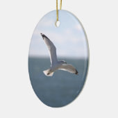 Décoration En Céramique Seagull Flying Photo Ornament (Gauche)