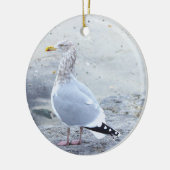 Décoration En Céramique Seagull Photo Ornament (Gauche)