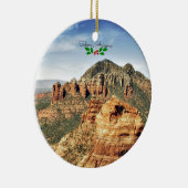 Décoration En Céramique Sedona, Arizona (saint de Noël) (Droite)