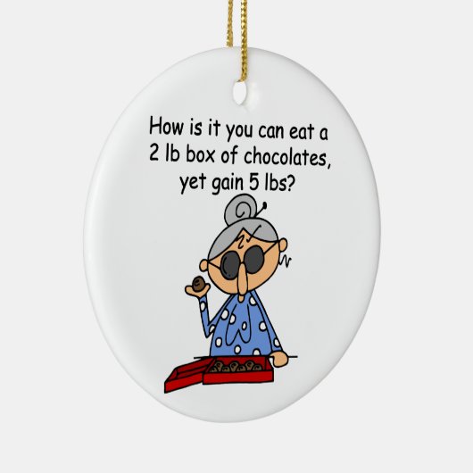 Décoration En Céramique Sens de chocolat (Droite)