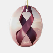 Décoration En Céramique Sensibilisation au cancer du sein (Droite)