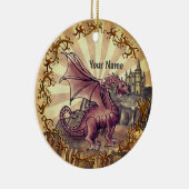 Décoration En Céramique Sepia Castle dragon (Droite)