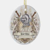 Décoration En Céramique Sepia knight Shield (Droite)