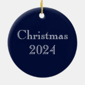 Décoration En Céramique Séquence Fibonacci et la Grande Vague (Dos)