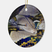 Décoration En Céramique Serpent Python réticulé (Gauche)