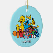 Décoration En Céramique Sesame Street Pals | Customized Name & Photo (Droite)