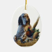 Décoration En Céramique Set anglais avec faisans, art (Devant)