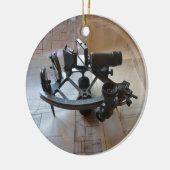 Décoration En Céramique Sextant Antique (Gauche)