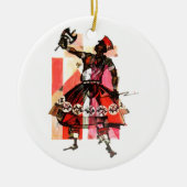 Décoration En Céramique Shango orisha (Devant)