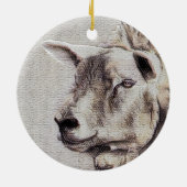 DÉCORATION EN CÉRAMIQUE SHEEP (Dos)