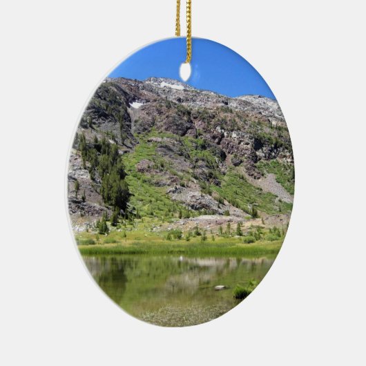 Décoration En Céramique Shell Lake, Tioga Pass, (Droite)