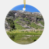 Décoration En Céramique Shell Lake, Tioga Pass, (Devant)